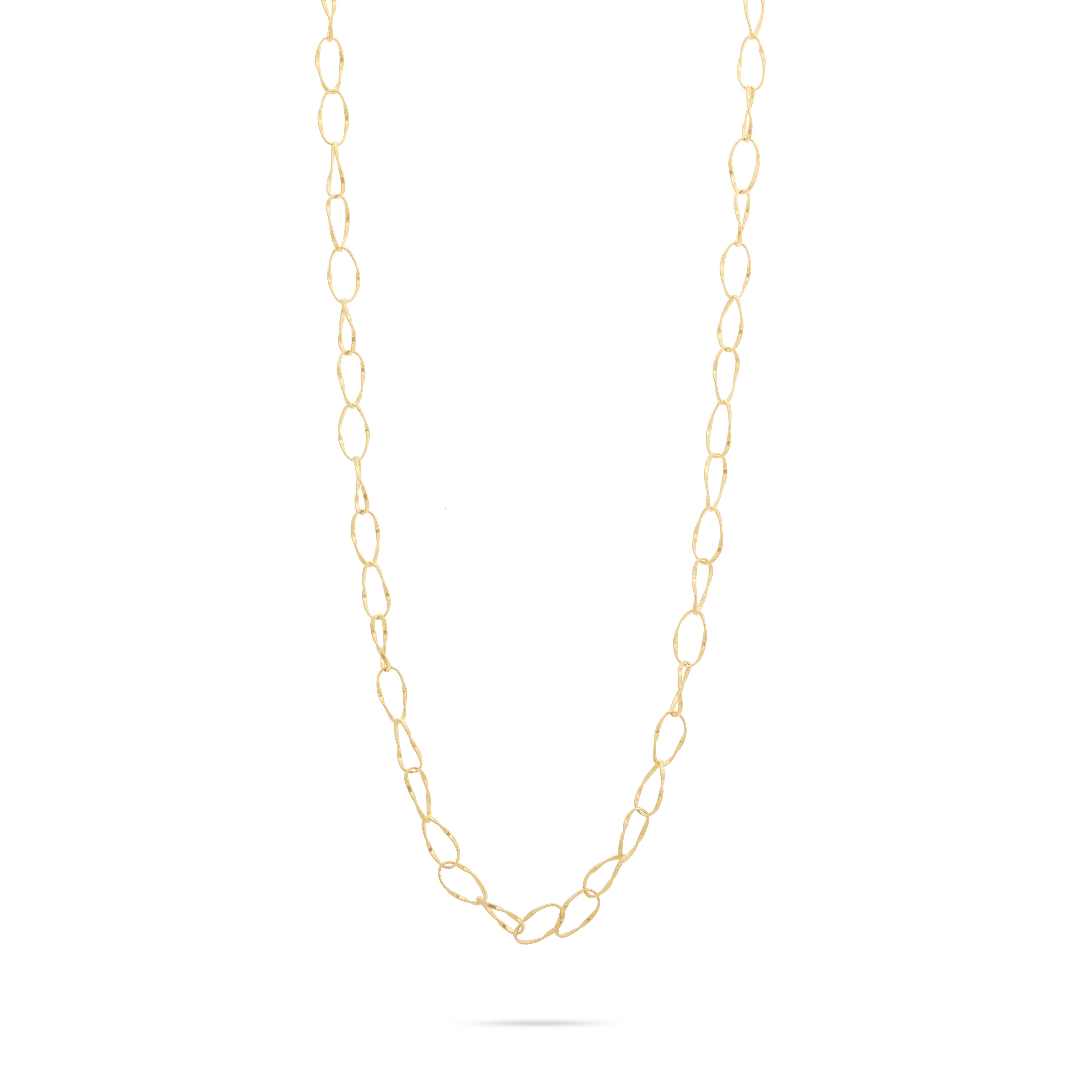 18K YELLOW GOLD LONG LINK NECKLACE FROM THE MARRAKECH ONDE COLLECTION