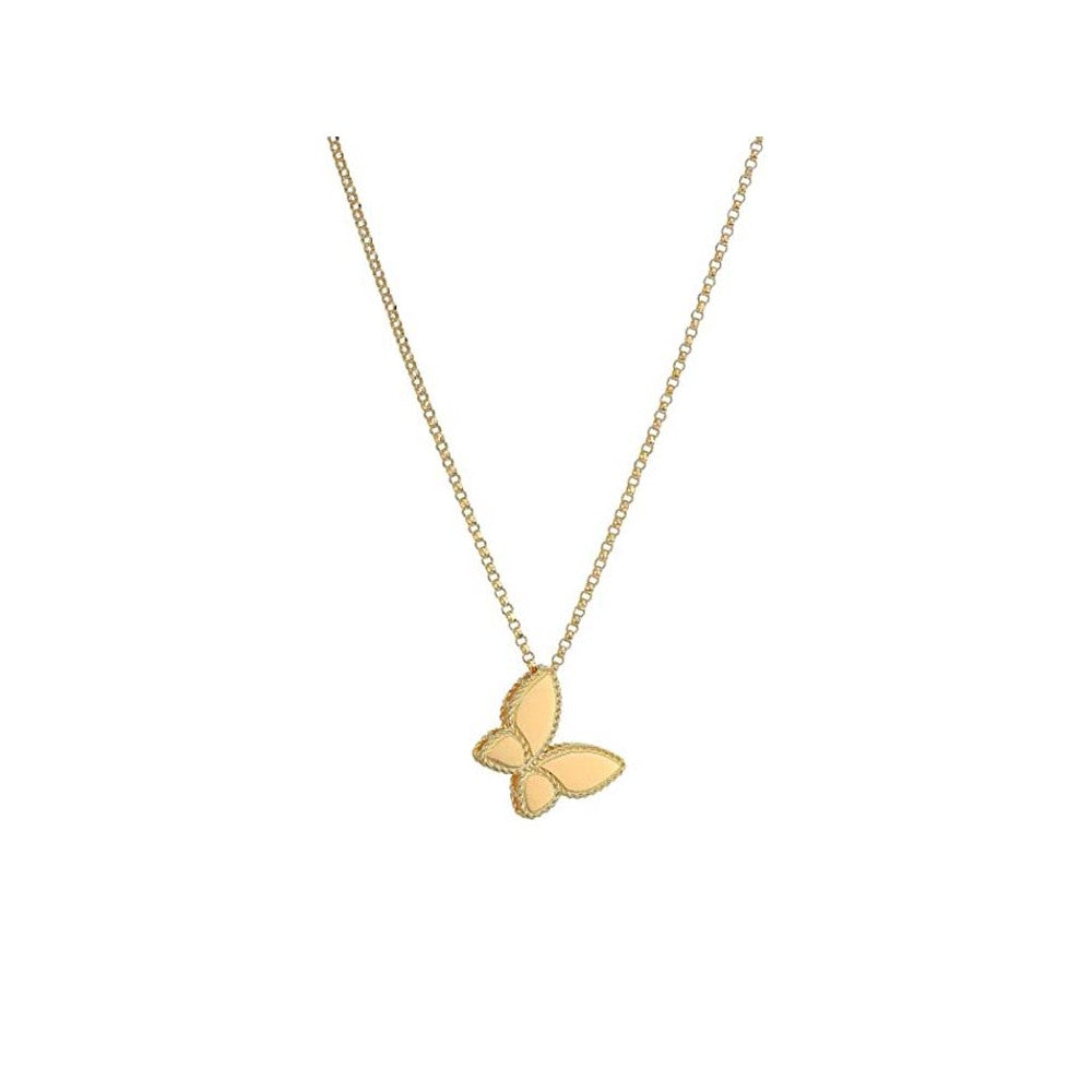 18K YELLOW GOLD TINY TREASURES BUTTERFLY PENDANT