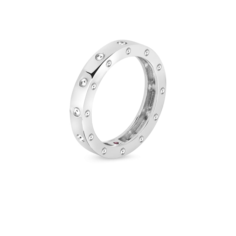 ROBERTO COIN 2-ROW-ROUND-RING FROM THE POIS MOI