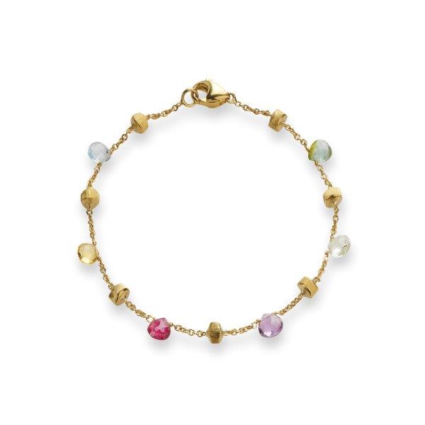 MARCO BICEGO 18K GOLD & MIXED STONE BRACELET FROM THE PARADISE COLLECTION