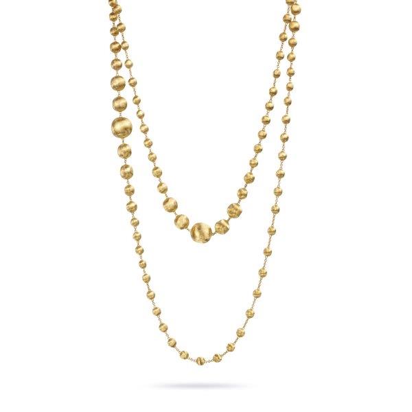 MARCO BICEGO 18K YELLOW GOLD NECKLACE FROM THE AFRICA COLLECTION