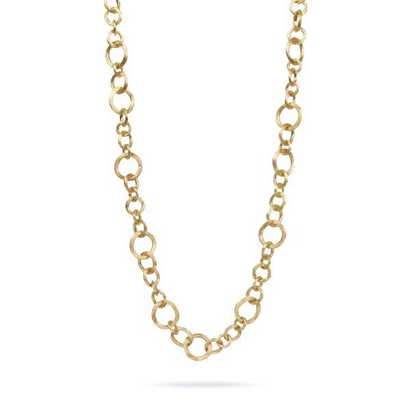 18K YELLOW GOLD NECKLACE FROM THE JAIPUR LINK COLLECTION 36 INCH