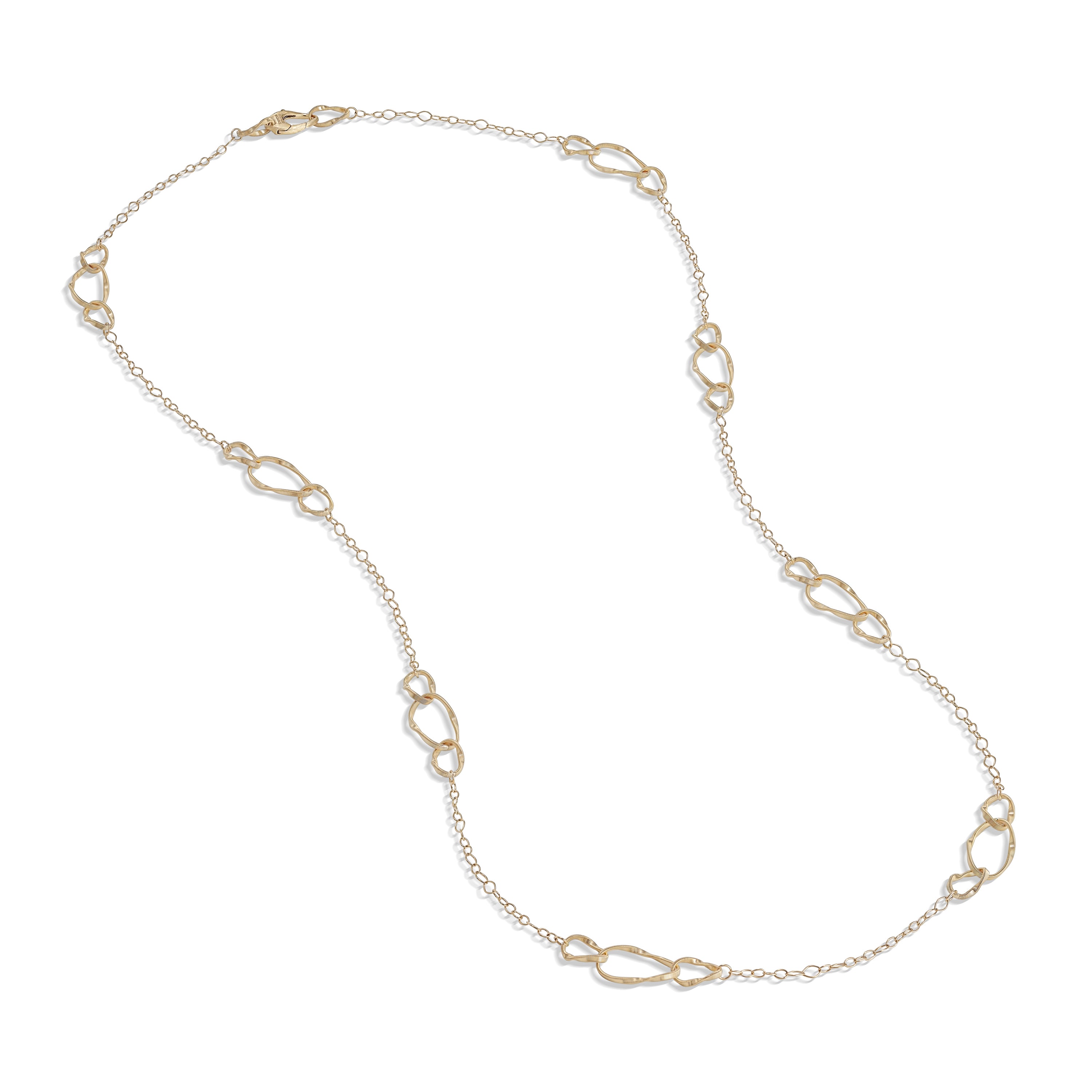 Marco Bicego Marrakech Onde Collection 18K Yellow Gold Link Necklace