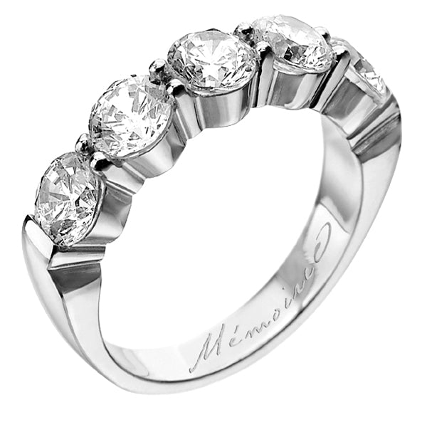 MEMOIRE PLATINUM 2.00CT DIAMOND WEDDING RING