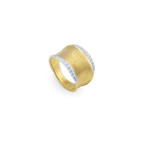 18K GOLD AND DIAMOND RING FROM THE LUNARIA COLLECTION
