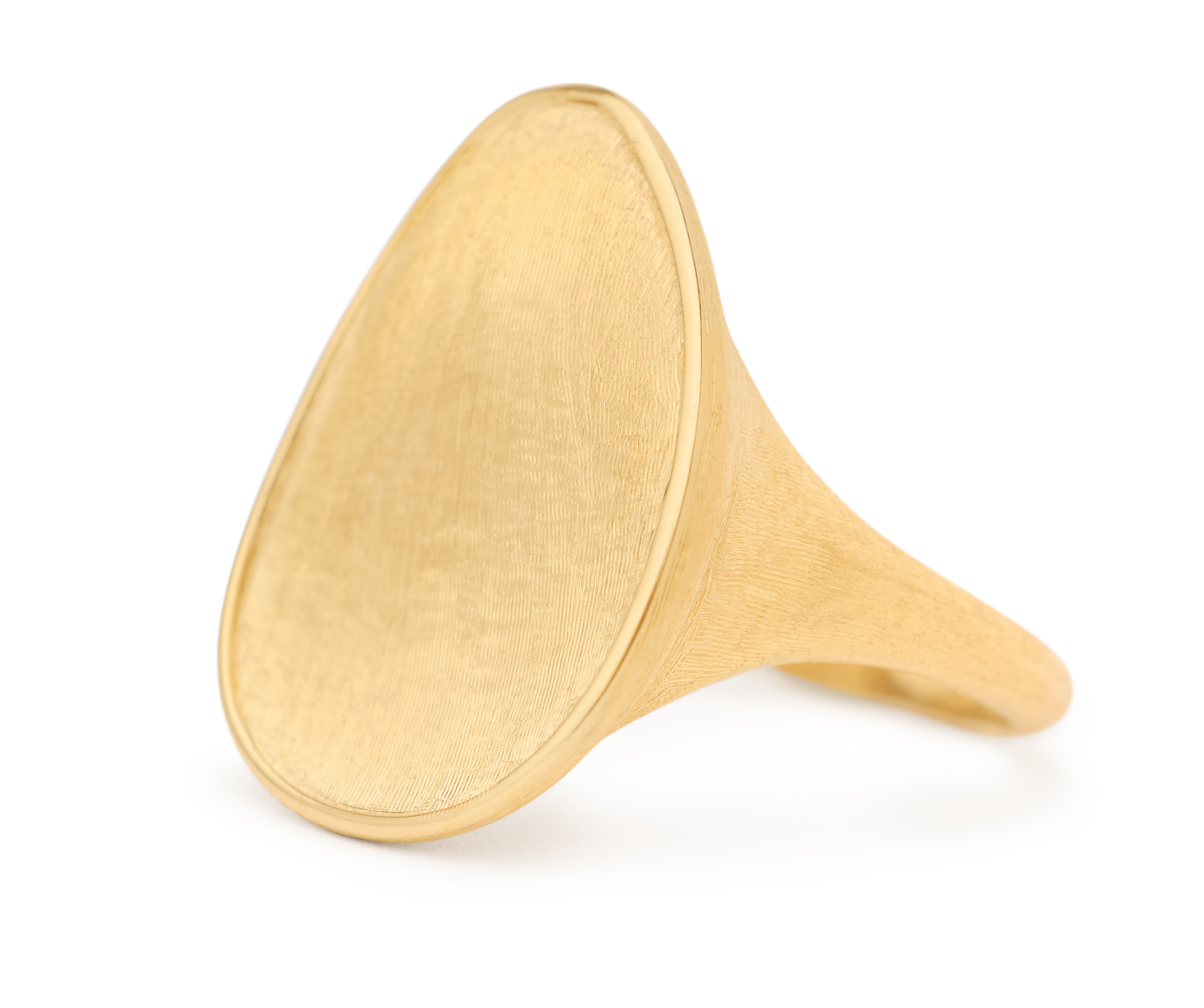18K YELLOW GOLD RING FROM THE LUNARIA COLLECTION