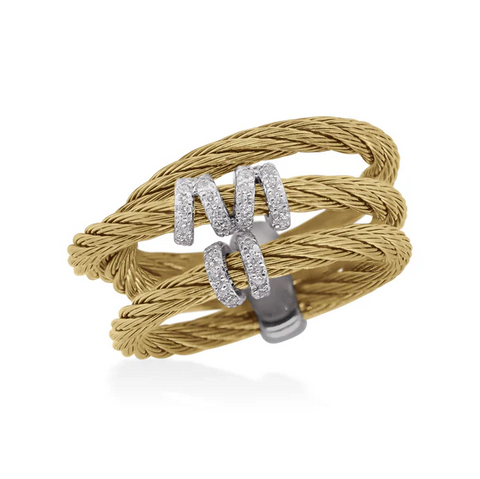 MULTI DIAMOND HALO BAND RING