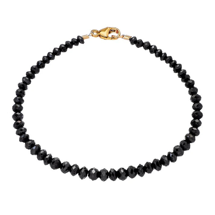 14KY NOIR LARGE BLACK DIAMOND BRACELET