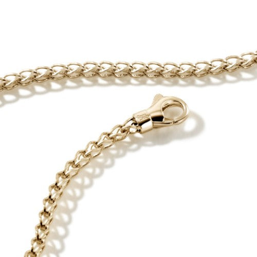 14K YELLOW GOLD 2.3MM SURF LINK BRACELET
