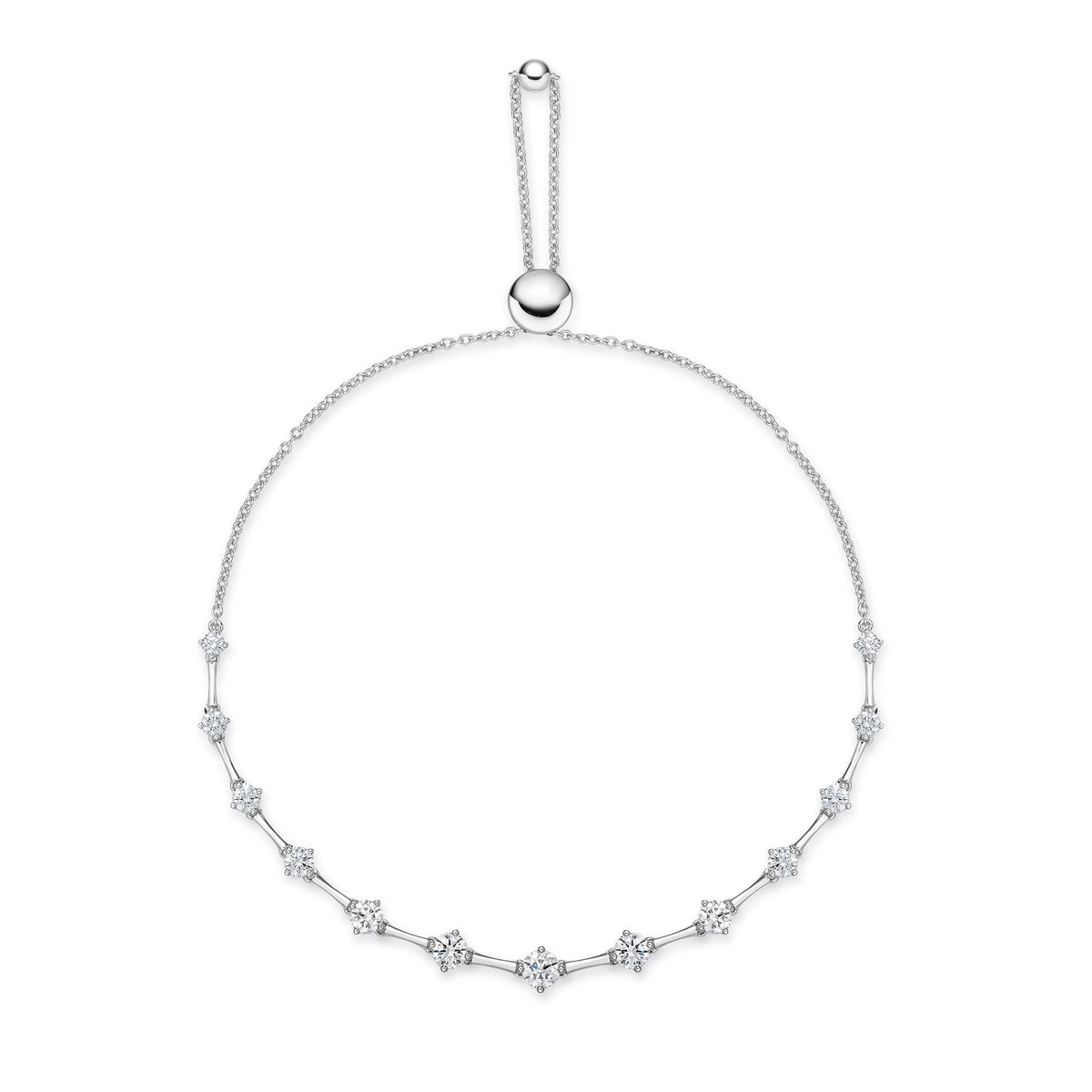 18K Yellow Gold Overlay 'Isla' Cubic Zirconia Tennis Bracelet- Jewelers