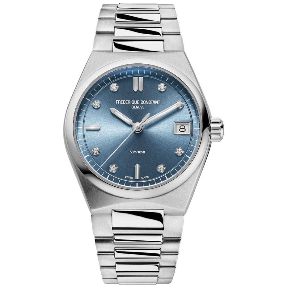 Highlife Quartz Diamond Dial Stainless Steel Bracelet Watch