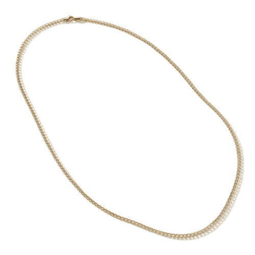 14K YELLOW GOLD 2.3MM SURF LINK CHAIN - 20 INCHES