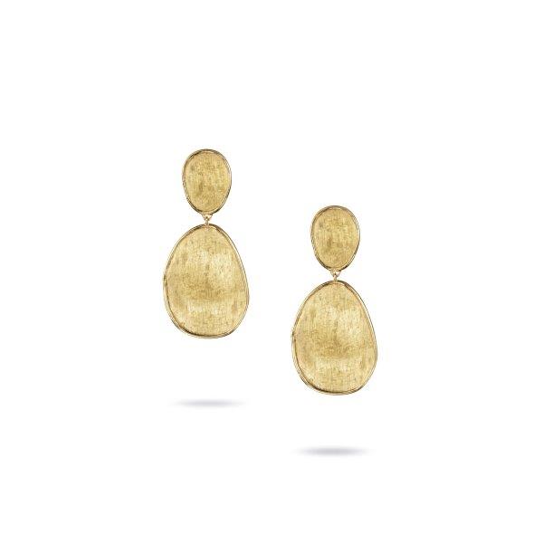 18K YELLOW GOLD EARRINGS FROM THE LUNARIA COLLECTION