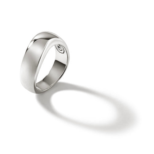 STERLING SILVER 7.5MM SURF RING