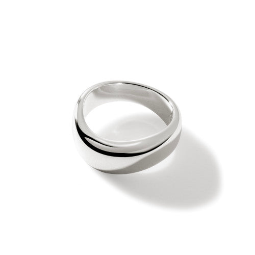 STERLING SILVER 7.5MM SURF RING