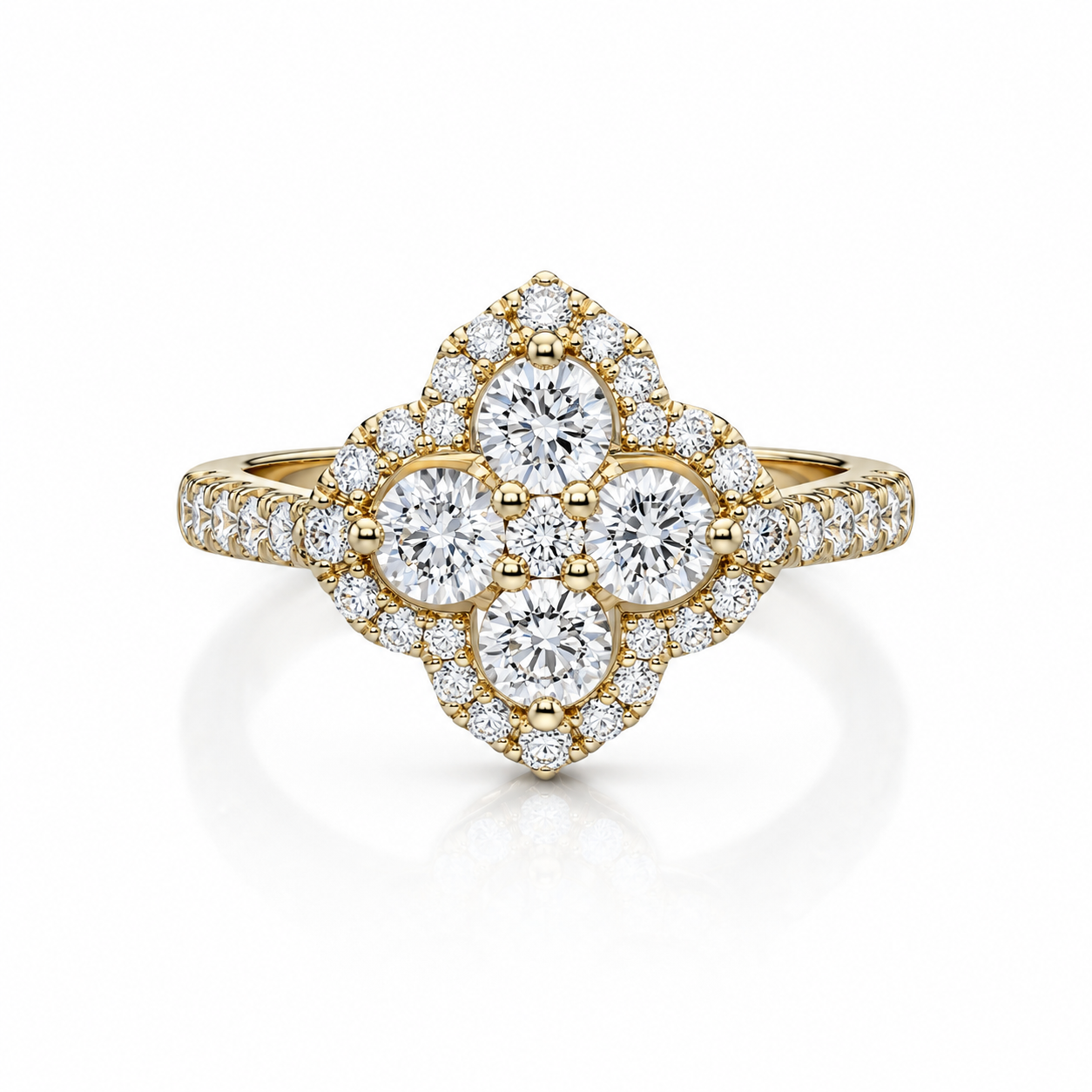 18K GOLD REGAL PRINCESS RING
