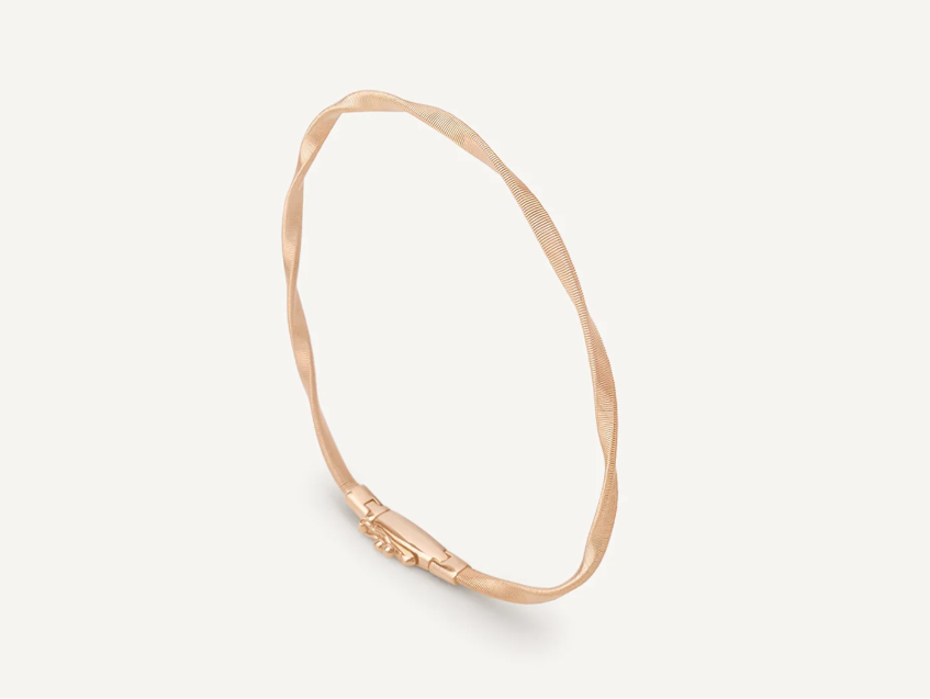 18K ROSE GOLD TWISTED COIL BRACELET FROM THE MARRAKECH COLLECTION