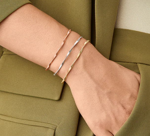 18K ROSE GOLD TWISTED COIL BRACELET FROM THE MARRAKECH COLLECTION