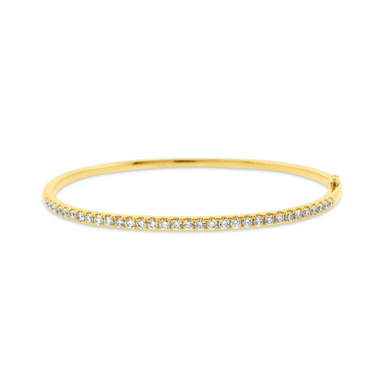 18K GOLD DIAMOND ODESSA BANGLE