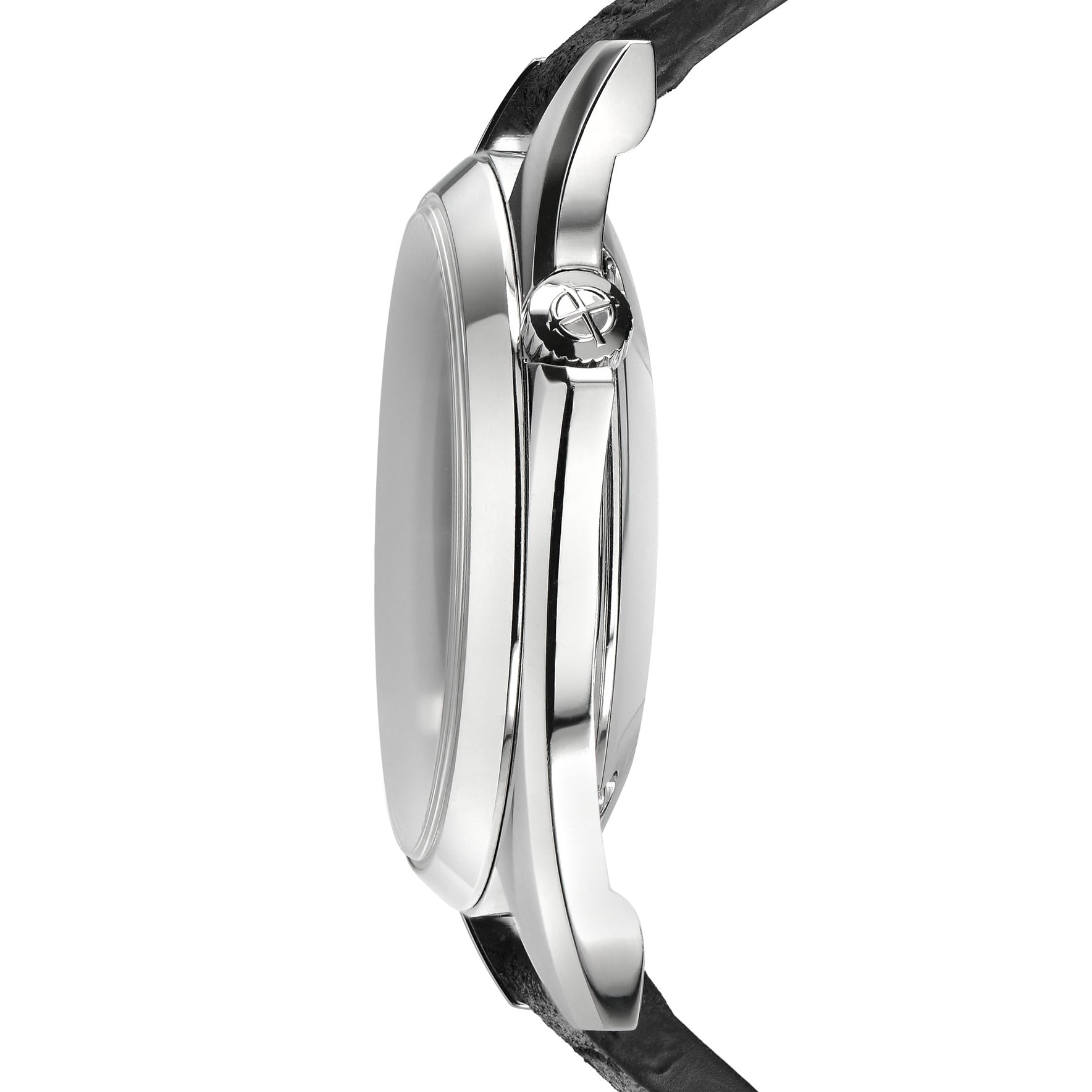ZODIAC- Olympos Automatic Black Leather Watch ZODIAC- Olympos Automatic Black Leather Watch
