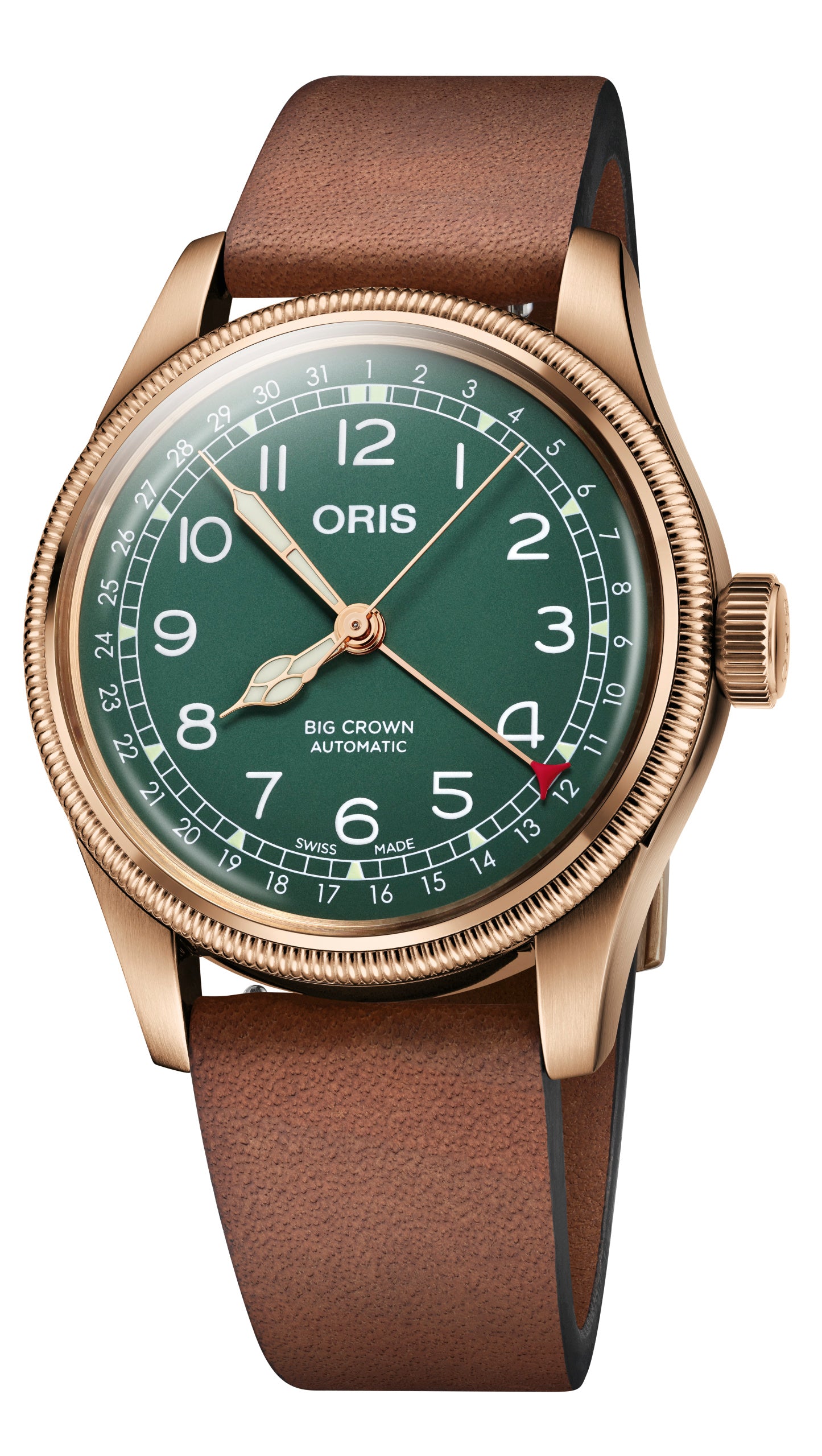 BIG CROWN POINTER 80TH ANNIVERSARY BRONZE DATE WATCH 40MM