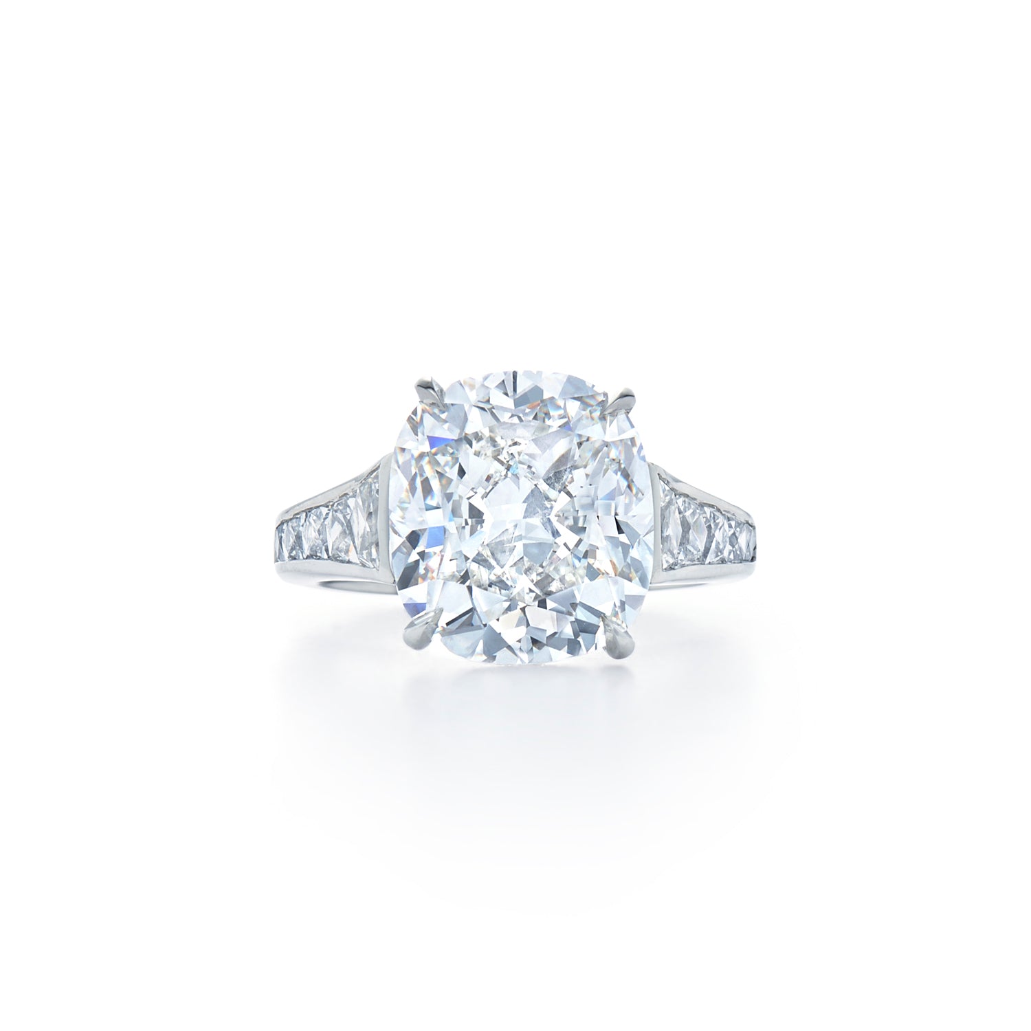 Kwiat Cushion Diamond Engagement Ring
