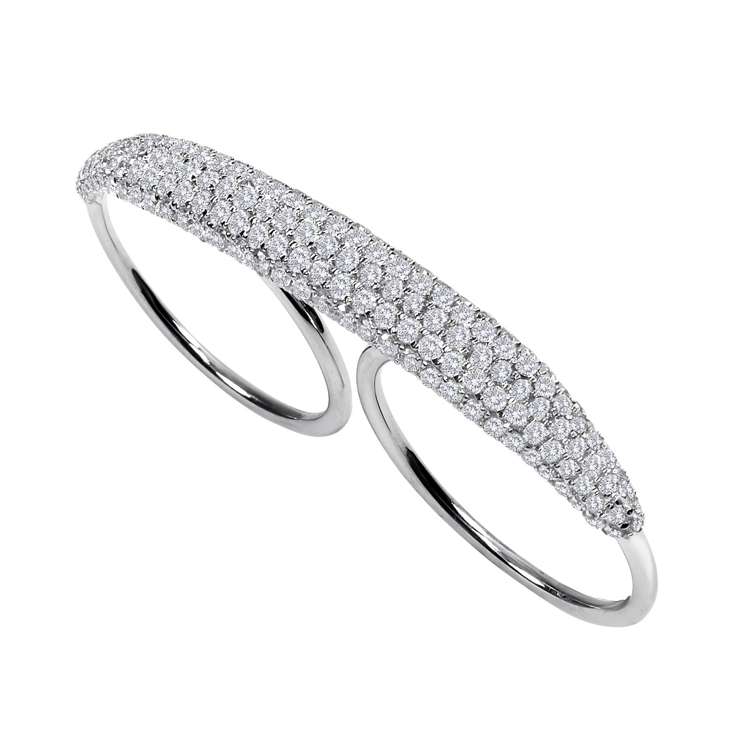 Meira T 14k Double Diamond Ring