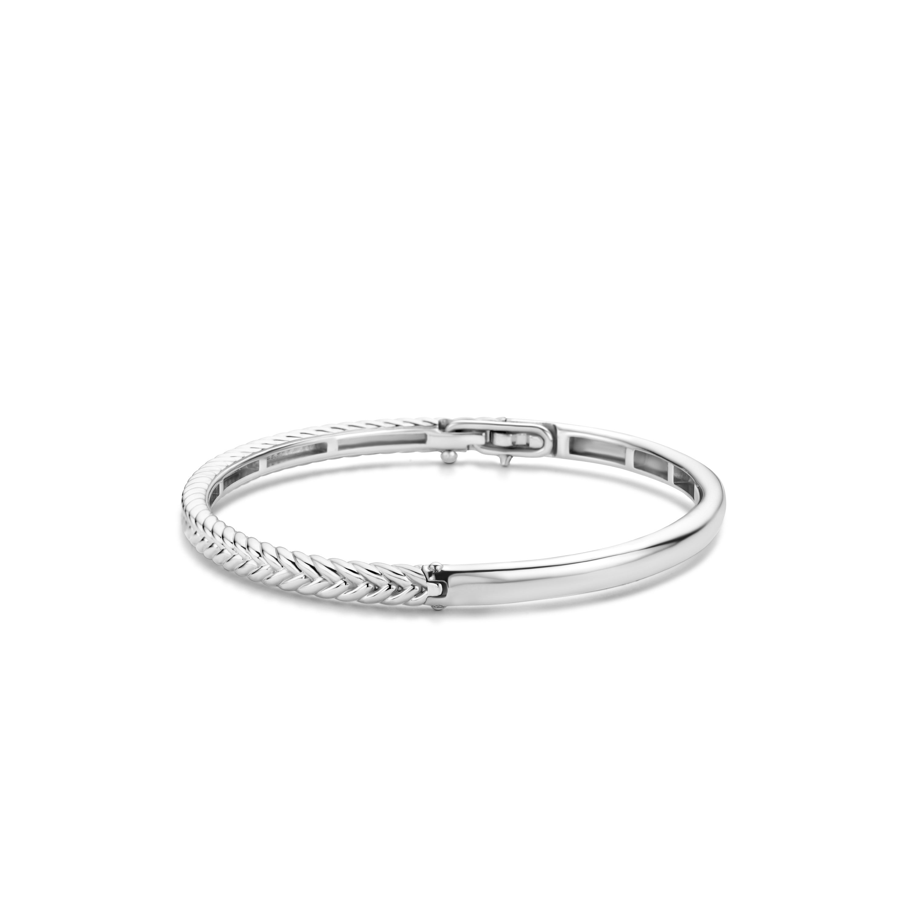 Tisento Milano Sterling Silver rhodium plated SilverBracelet
