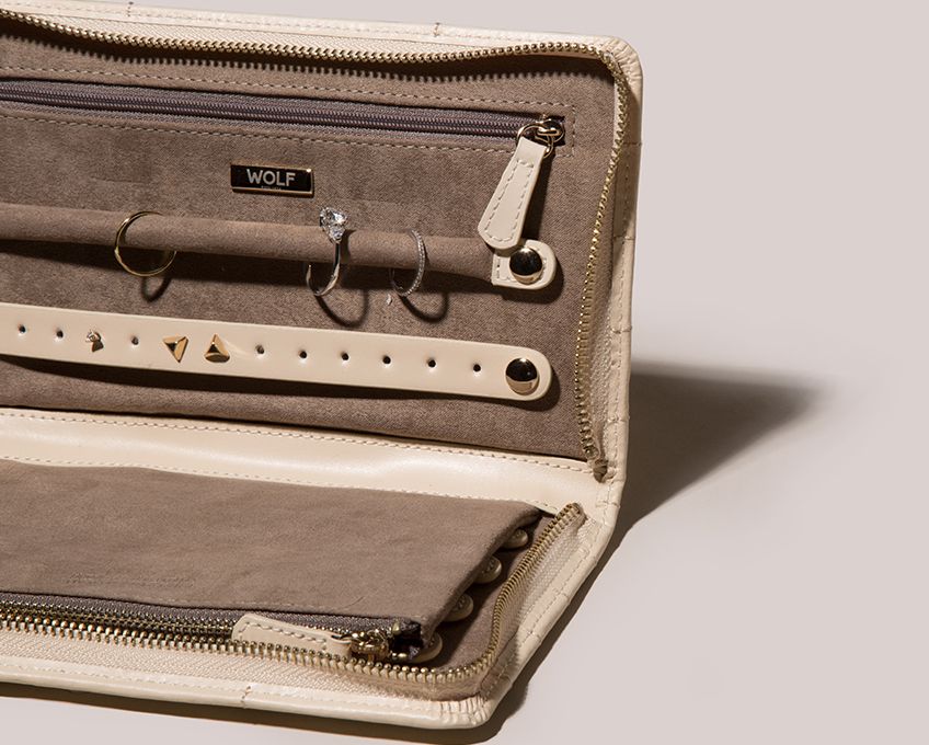 CAROLINE JEWELRY PORTFOLIO IN IVORY