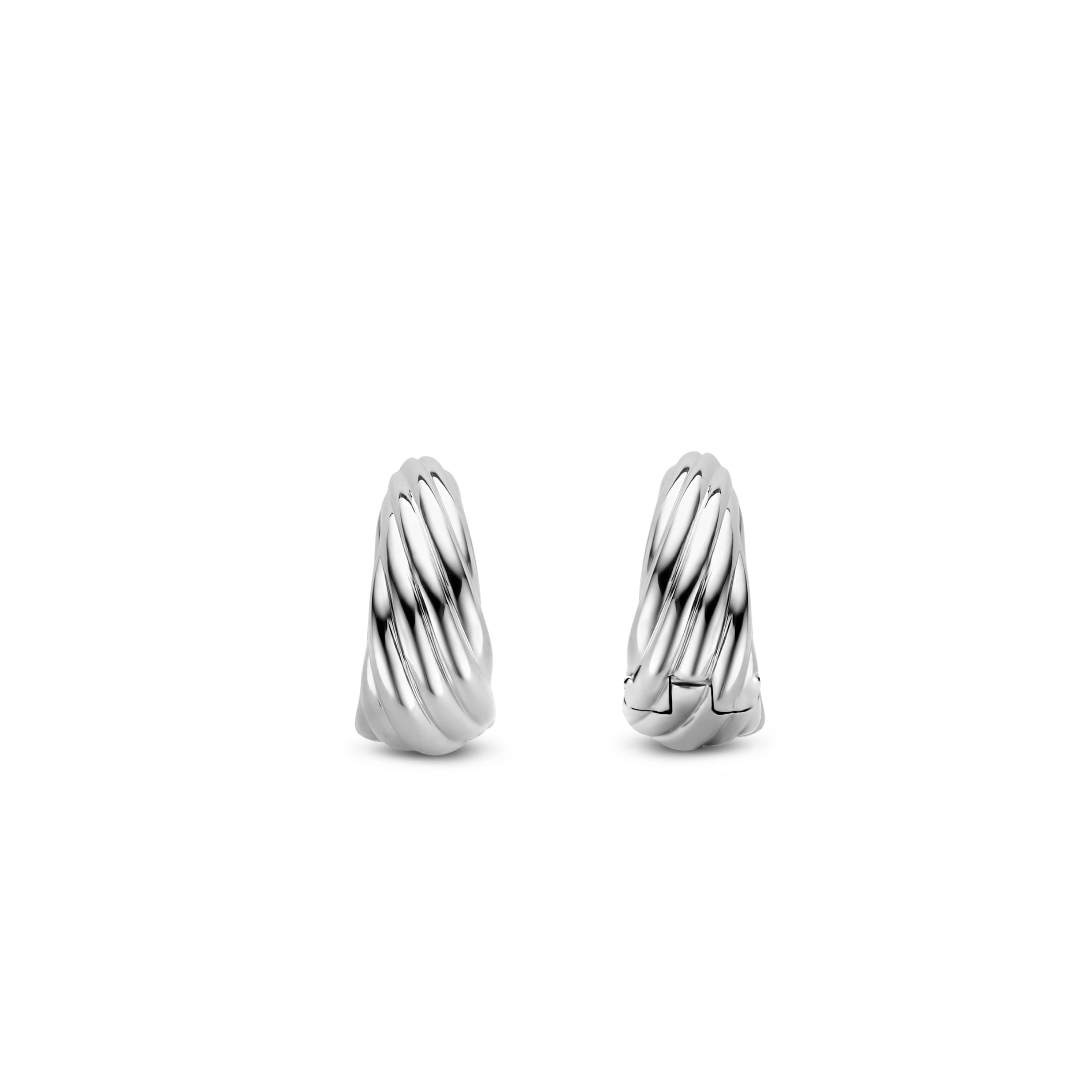 Tisento Milano Sterling Silver rhodium plated SilverEarrings
