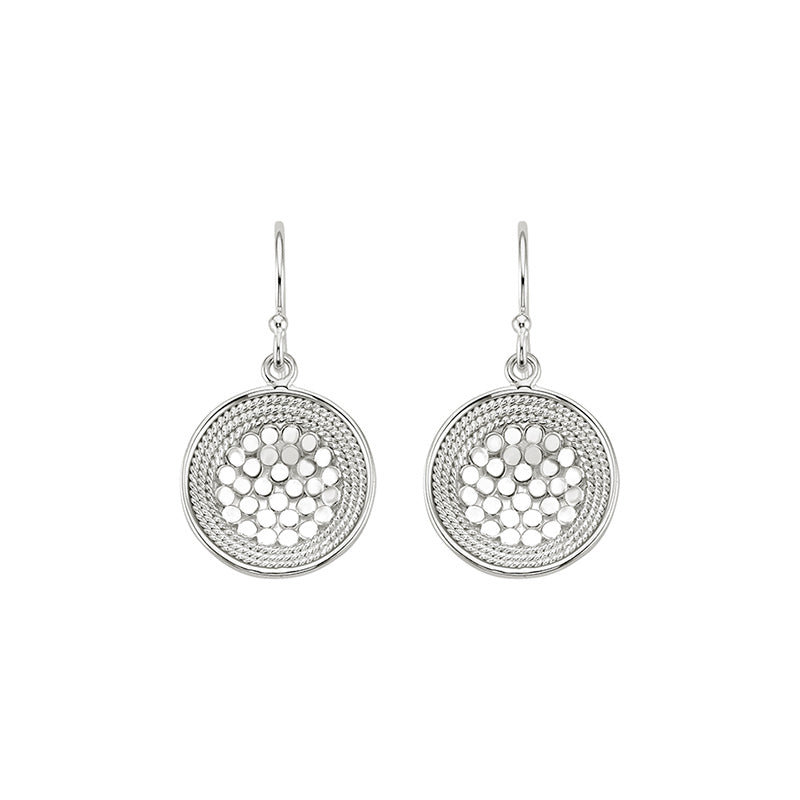 Ana Beck Sterling silver Dish Earrings - Silver