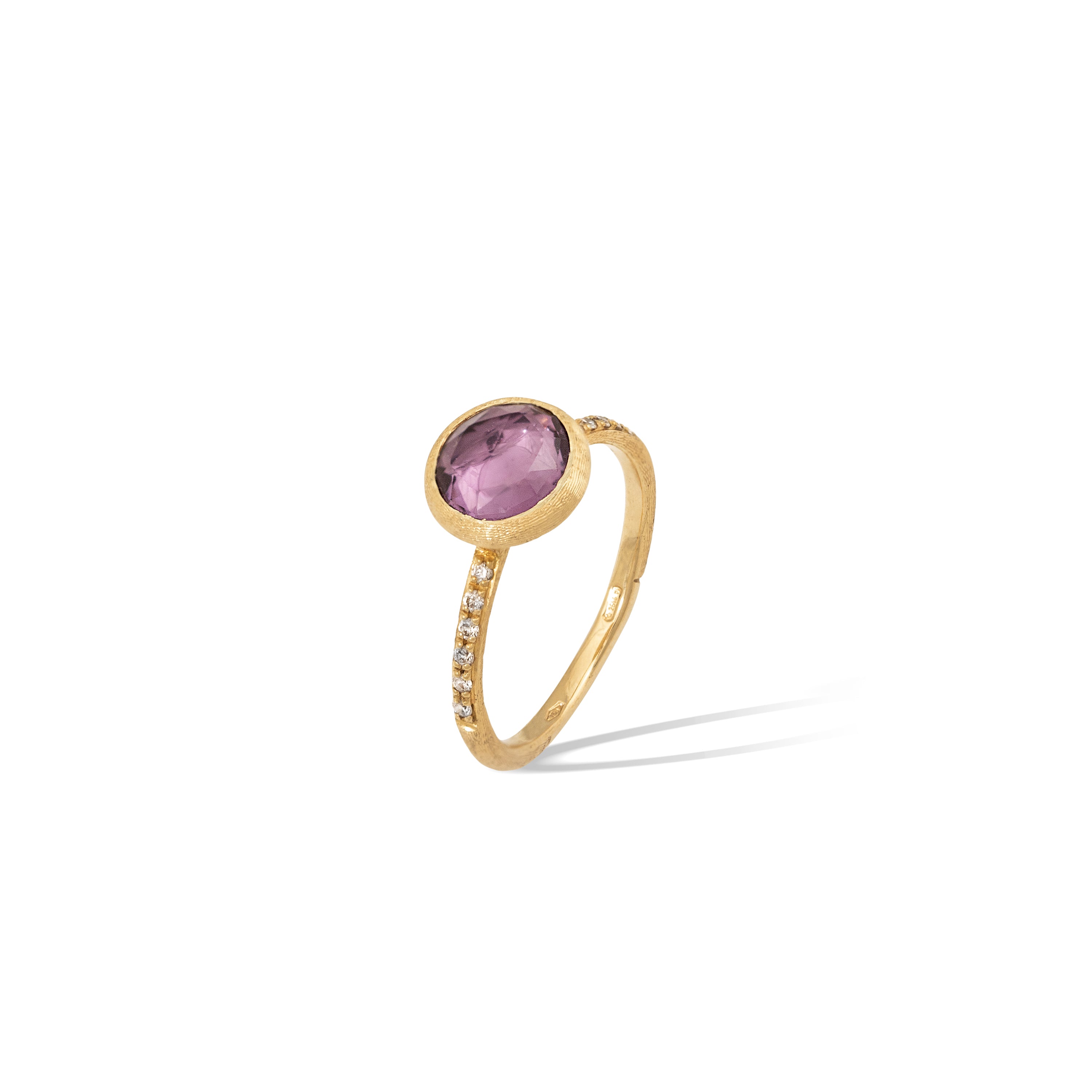 18K YELLOW GOLD AMETHYST RING FROM THE JAIPUR COLLECTION