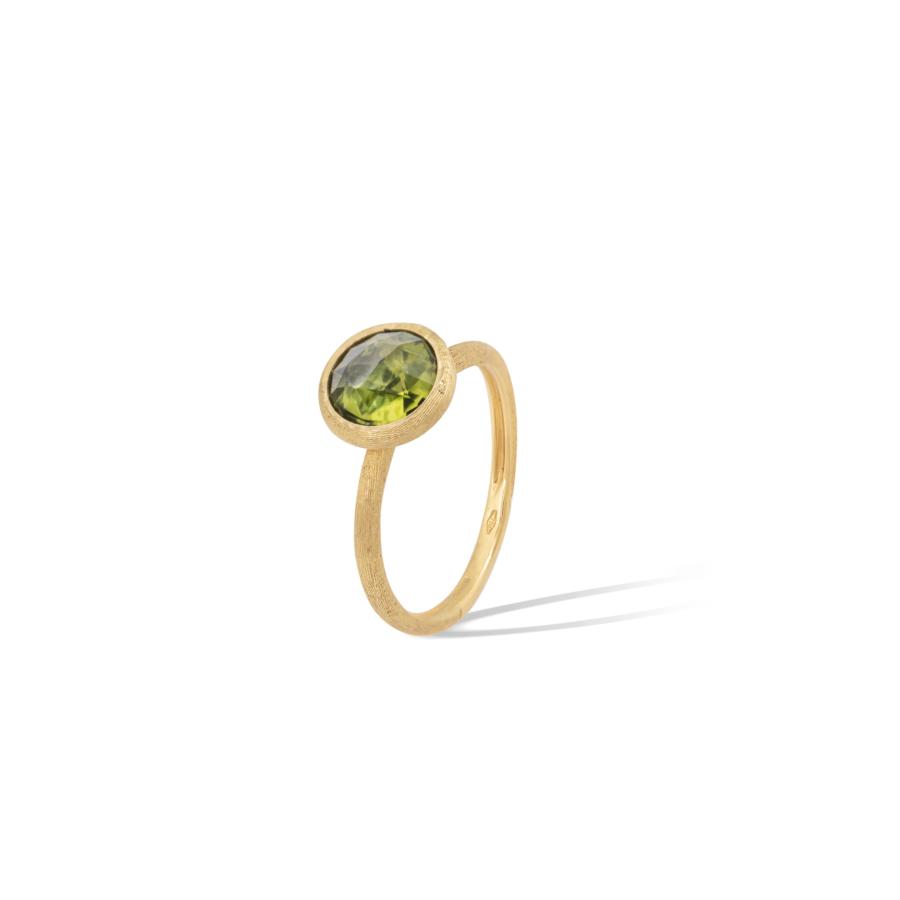 18K YELLOW GOLD PERIDOT RING FROM THE JAIPUR COLLECTION