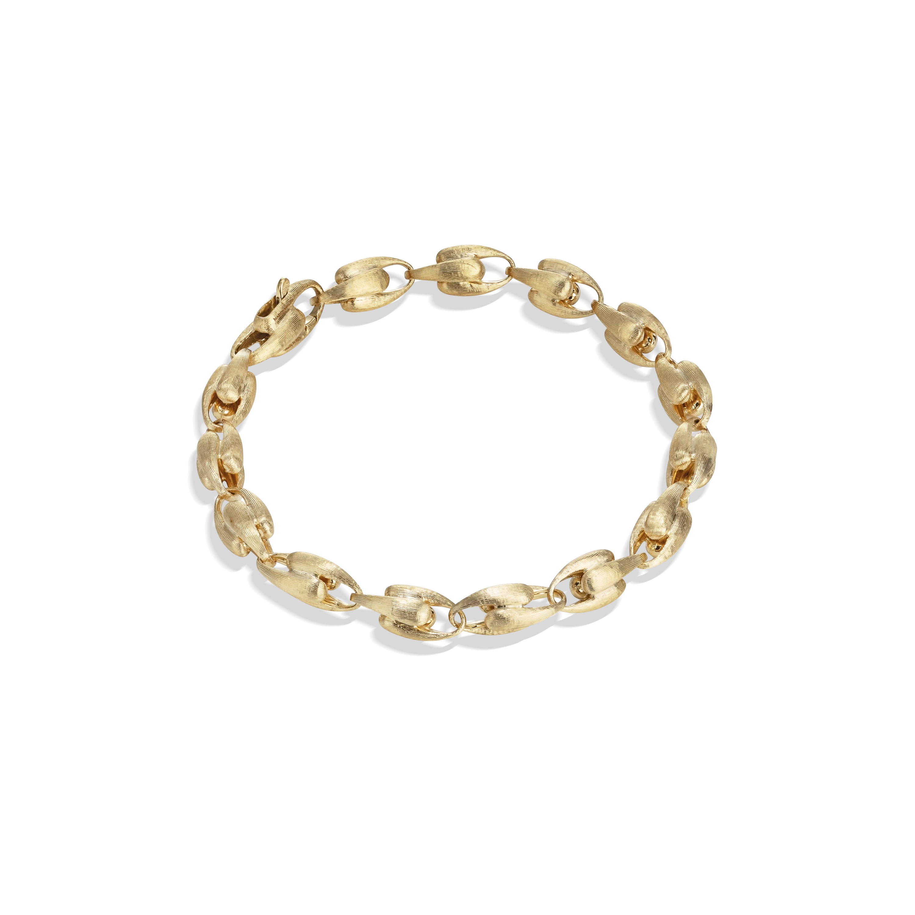 MARCO BICEGO LUCIA COLLECTION 18K YELLOW GOLD SMALL LINK BRACELET