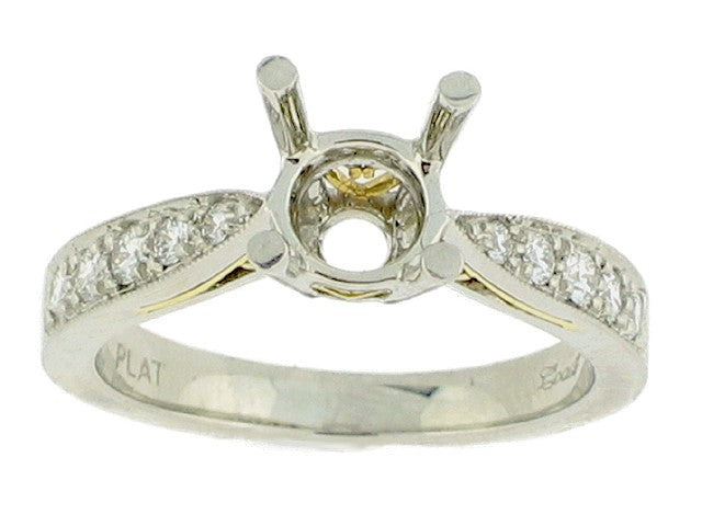 LC10350-1 - Coast Twist Diamond Engagement Ring – H.L. Gross