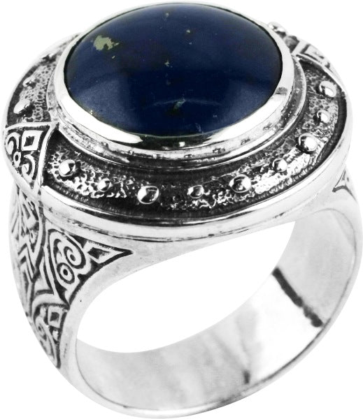 KONSTANTINO STERLING SILVER LAPIS RING FROM THE BYZANTIUM COLLECTION ...