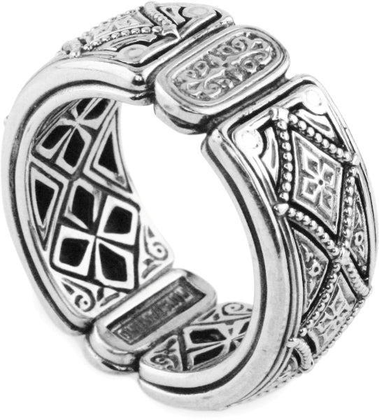 KONSTANTINO STERLING SILVER RING FROM THE ZEUS COLLECTION