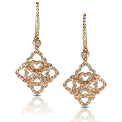 Doves Diamond Fashion Earring