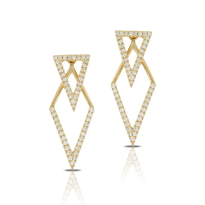 Doves Diamond Fashion Earring