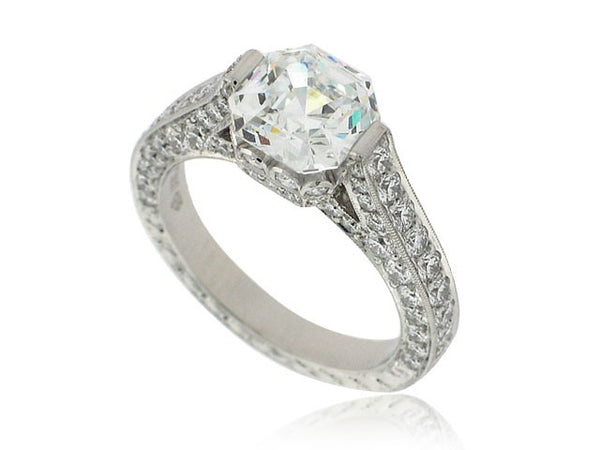 Spectacular Jack Kelege 2.02 Carat GIA Diamond Halo Platinum Engagement Ring  For Sale at 1stDibs | jack kelege reviews, jack kelege dealers, jack kelege  engagement rings