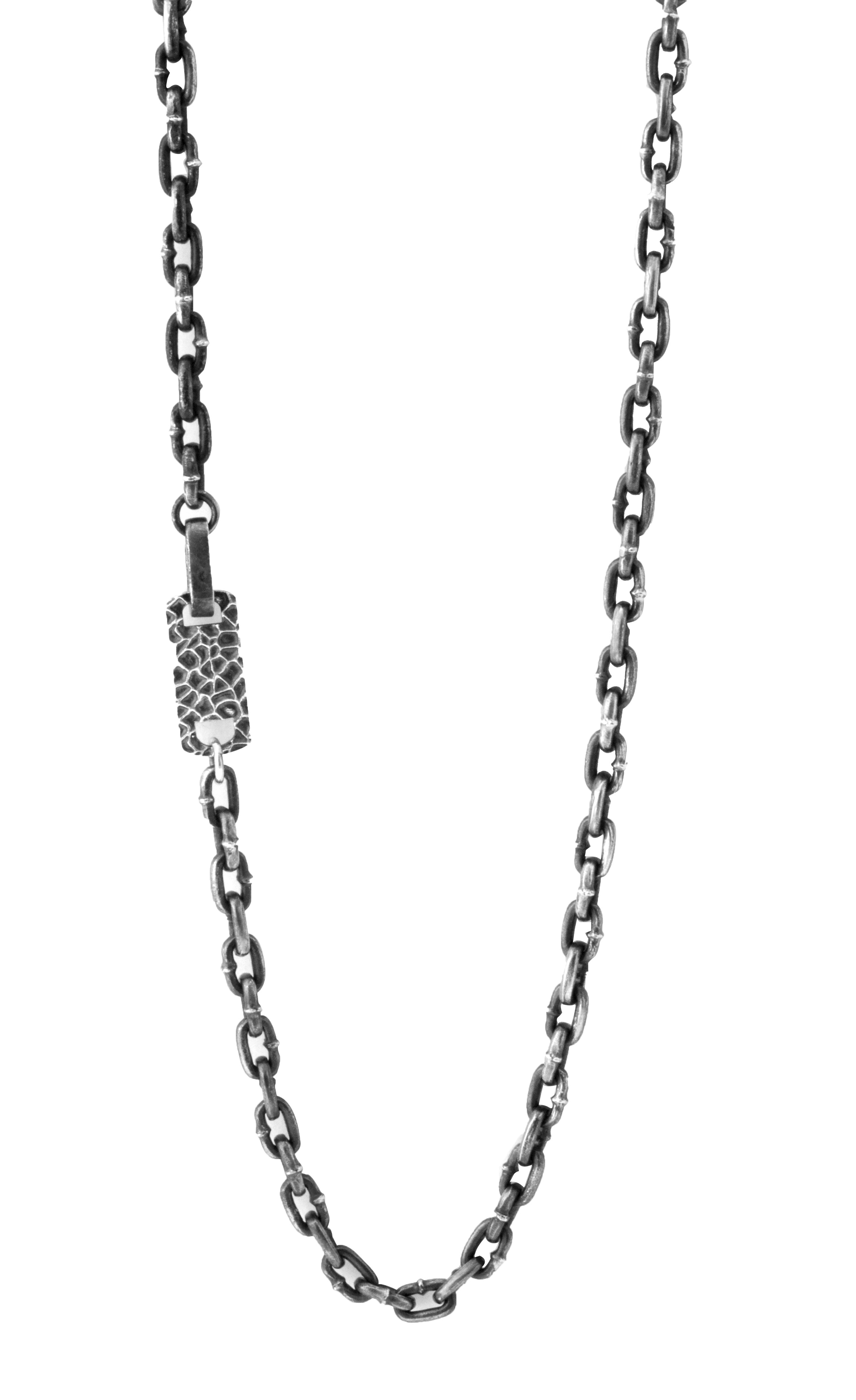 BOAT LINK NECKLACE WITH LOBSTER CLASP (24 IN. LENGTH)