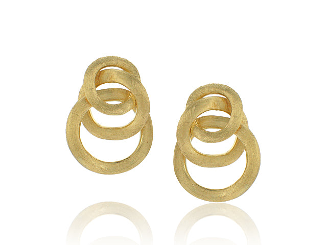 MARCO BICEGO 18K YELLOW GOLD STUD EARRINGS FROM THE JAIPUR COLLECTION