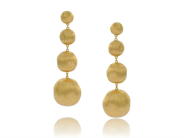 MARCO BICEGO 18K YELLOW GOLD DROP EARRINGS FROM THE AFRICA COLLECTION