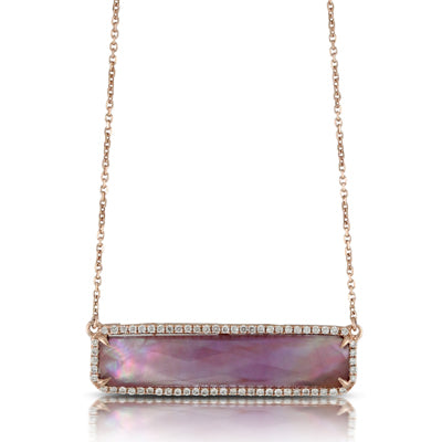 Doves Amethyst Necklace