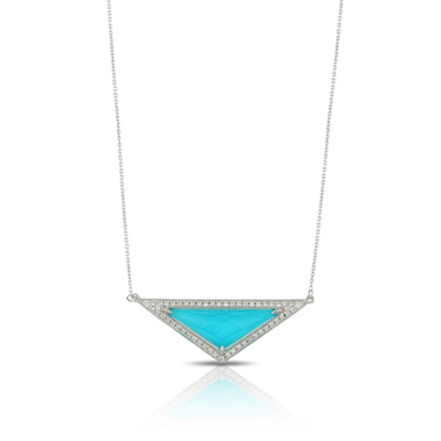 Doves Turquoise Necklace