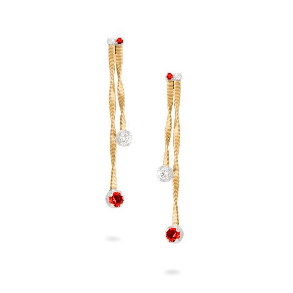MARCO BICEGO 18K GOLD EARRINGS FROM THE MARRAKECH COUTURE COLLECTION