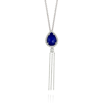 Doves Lapis Pendant
