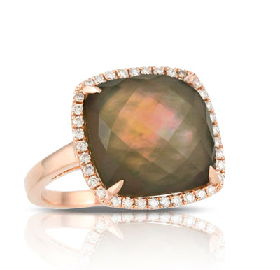 Doves Smoky Quartz Ring