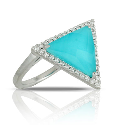 Doves Turquoise Ring