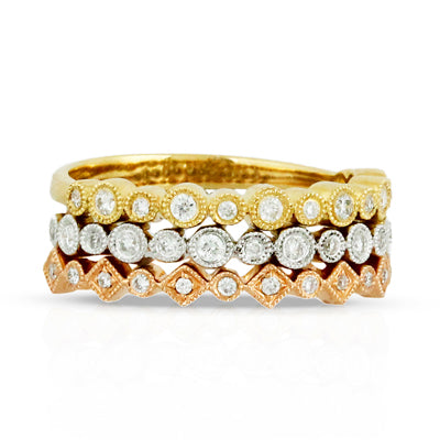 Doves Diamond Fashion Ring